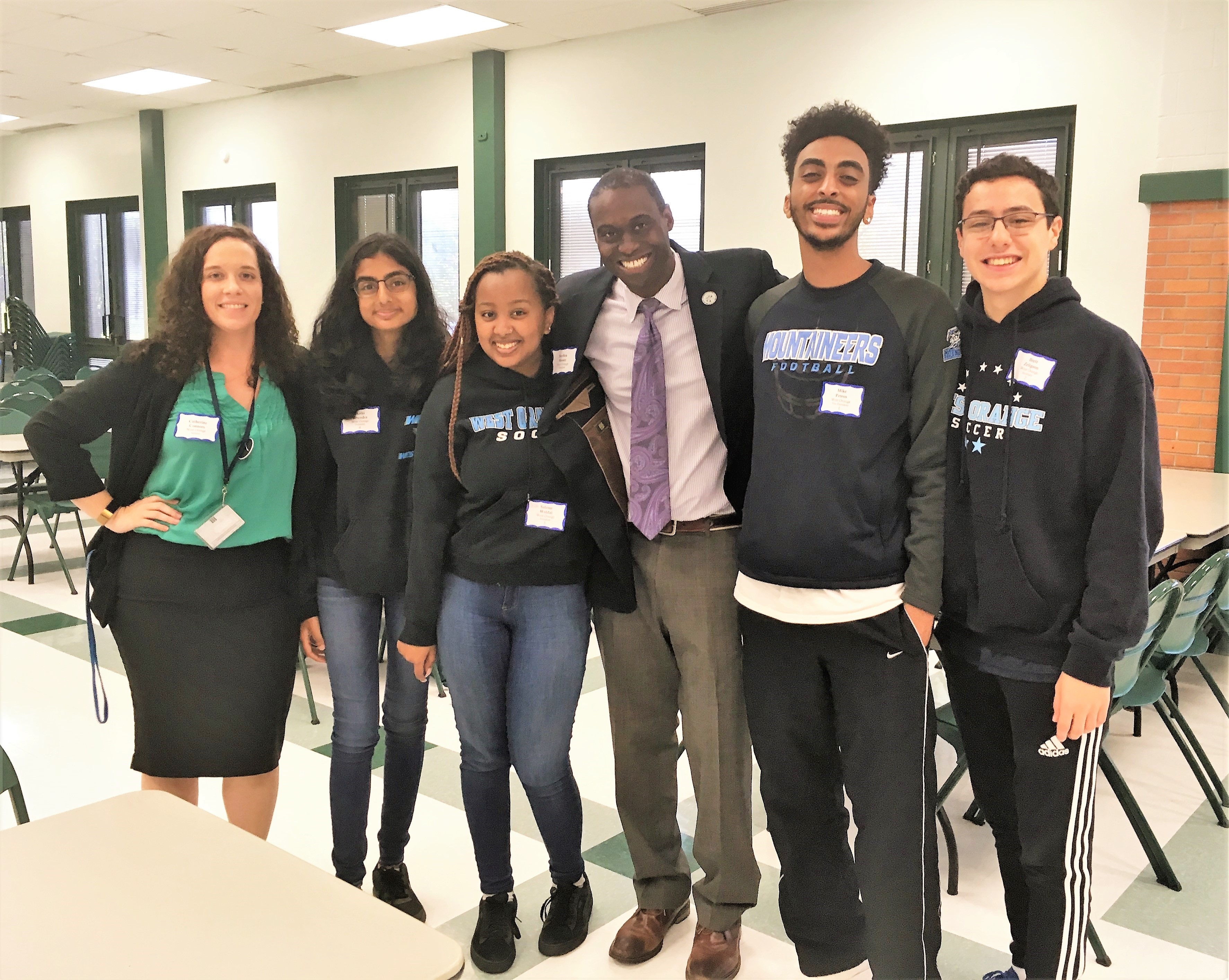 West Orange High School Student Council Participates in Essex County